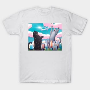 Cats Vs Planes T-Shirt